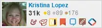 profile for Kristina Lopez on Stack Exchange, a network of free, community-driven Q&A sites