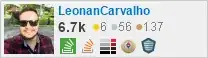 profile for LeonanCarvalho on Stack Exchange, a network of free, community-driven Q&A sites