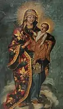 "Mary, mother of Jesus" by Luka Borovyk (1771)