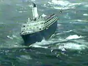 SeaBreeze sinking off of Cape Henry.