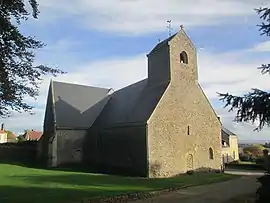 The church of Saint-Denis d'Aillières