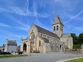 The church in Sainteny