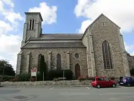 The church of Saint-Pierre and Saint-Paul, in Rospez