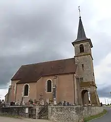 The church in Saint-Baraing