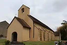 The church in Darbonnay