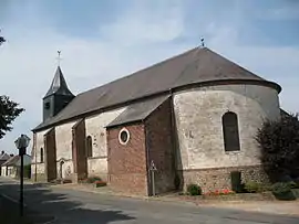 The church in Rubempré