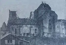 The church of Saint-Mard after World War I