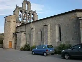 The church of Saint-Barthélémy, in Saint-Léger-du-Malzieu