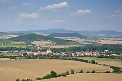 Panorama of Černčice