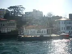 Anadoluhisarı, on the Bosphorus.