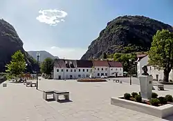Main town square in Šavnik