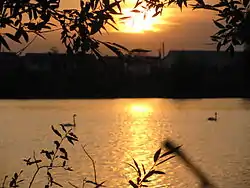 Lake Liman in Zhirnovsky District