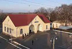 Bobrovytsia railway station