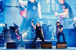 Kipelov performing in 2014