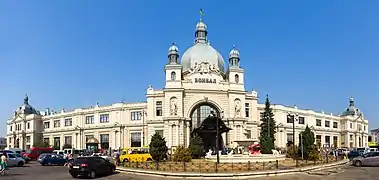 Lviv railway station (today Ukraine)