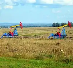Oil production in Tatyshlinsky District