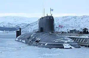 Yasen-class nuclear attack submarine Severodvinsk