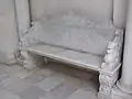 Stone bench at Livadia Palace, Crimea