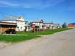 The selo of Shorshely in Mariinsko-Posadsky District