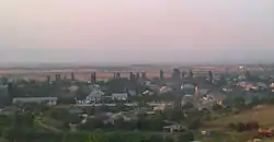 Chinar skyline and landscape