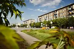 Lenina Street in Tatarsk