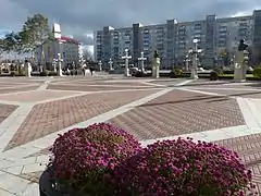 The central square of Irpen