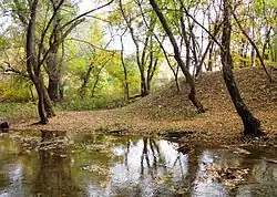 The Shakoy Spring near Yantarnoye in Prokhladnensky District