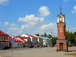Svabody Square in Shchuchyn