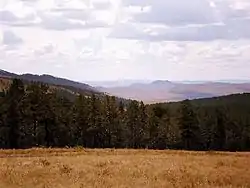 Slopes of the Monostoy Range of the Selenga Highlands in Selenginsky District