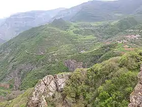 Scenery around the village