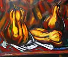 "Pumpkins", oil on canvas, 2012