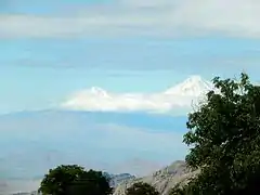 Mount Ararat from Khachik