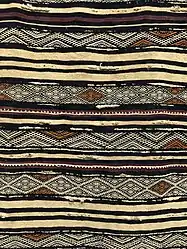 Image 14A woman's hendira, woven out of wool in the early 20th century (from Culture of Morocco)