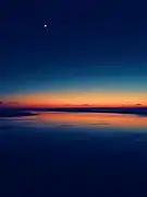 Sunset at Ain Diab Beach