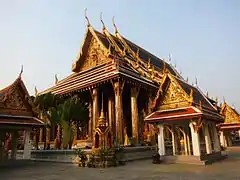 Since 1784 it is housed at Wat Phra Kaew, Bangkok