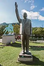 Chiang Ching-kuo statues were also produced (and removed)