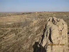 The Great Wall remnant at Yulin