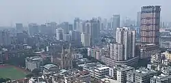 Skyline of Renmin Subdistrict