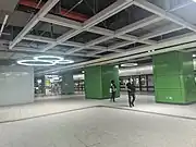 Line 7 platform towards Tai'an