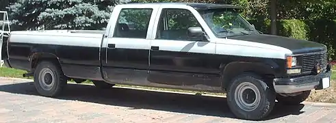 1992-1994 GMC Sierra C3500 SL crew cab