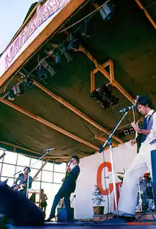 Citizen Band performing live, 1978