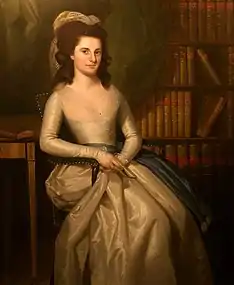 Portrait of Henriette Luard' by Ralph Earl, 1783