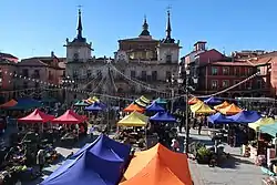 Market in the Plaza Mayor