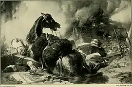 A print of Time of War (1901) by Edwin Landseer