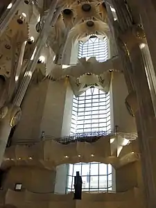 The Glory Façade from inside.