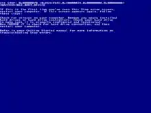 The Blue Screen of Death in Windows 2000