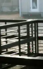 Temperature was -2&nbsp;°C, relative humidity was almost 100%. These photos captured only the glittering particles.