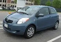 Pre-facelift: Yaris 3-door (US)