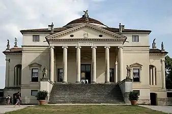 The Villa La Rotonda (Vicenza, Italy), 1567 – c. 1592, by Andrea Palladio