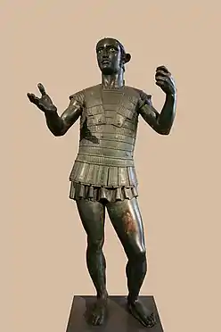 Mars of Todi, bronze, c. 400 BC